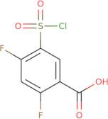 5-Chlorosulfonyl-2,4-difluoro-benzoic acid