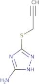 3-(2-Propynylsulfanyl)-1H-1,2,4-triazol-5-ylamine