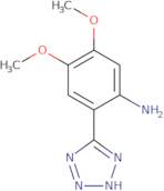 4,5-Dimethoxy-2-(1H-tetrazol-5-yl)-phenylamine