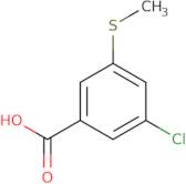 3-Chloro-5-(methylsulfanyl)benzoic acid