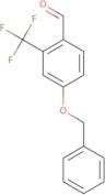 4-Benzyloxy-2-(trifluoromethyl)benzaldehyde