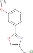 4-(Chloromethyl)-2-(3-methoxyphenyl)-1,3-oxazole