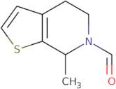 7-Methyl-4,7-dihydrothieno[2,3-c]pyridine-6(5H)-carbaldehyde