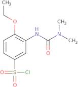 3-(3,3-Dimethyl-ureido)-4-ethoxy-benzenesulfonylchloride