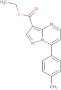 Ethyl 7-(4-methylphenyl)pyrazolo[1,5-a]pyrimidine-3-carboxylate