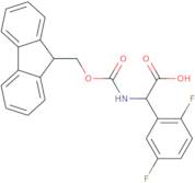 2-(2,5-Difluorophenyl)-2-({[(9H-fluoren-9-yl)methoxy]carbonyl}amino)acetic acid