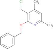 2-(Benzyloxy)-3-(chloromethyl)-4,6-dimethylpyridine