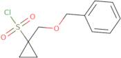 1-[(Benzyloxy)methyl]cyclopropane-1-sulfonyl chloride