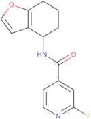 2-Fluoro-N-(4,5,6,7-tetrahydro-1-benzofuran-4-yl)pyridine-4-carboxamide