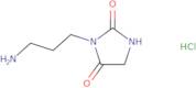 3-(3-Aminopropyl)imidazolidine-2,4-dione hydrochloride
