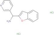 1-(1-Benzofuran-2-yl)-1-(pyridin-3-yl)methanamine dihydrochloride