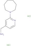 [2-(Azepan-1-yl)pyridin-4-yl]methanamine dihydrochloride