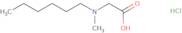 2-[Hexyl(methyl)amino]acetic acid hydrochloride