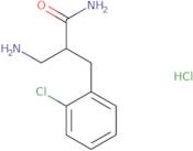 3-Amino-2-[(2-chlorophenyl)methyl]propanamide hydrochloride