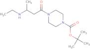 tert-Butyl 4-[3-(ethylamino)butanoyl]piperazine-1-carboxylate
