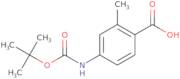 Benzoic acid, 4-[[(1,1-dimethylethoxy)carbonyl]amino]-2-methyl