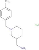 C-[1-(4-Methyl-benzyl)-piperidin-3-yl]-methylamine hydrochloride