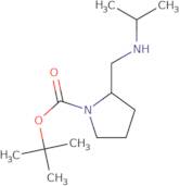 tert-Butyl 2-{[(propan-2-yl)amino]methyl}pyrrolidine-1-carboxylate