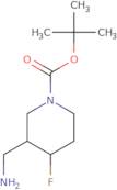 1-Boc-3-(aminomethyl)-4-fluoropiperidine