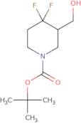 tert-butyl 4,4-difluoro-3-(hydroxymethyl)piperidine-1-carboxylate