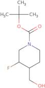 tert-Butyl 3-fluoro-4-(hydroxymethyl)piperidine-1-carboxylate