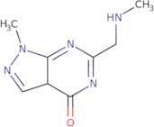 1-Methyl-6-[(methylamino)methyl]-1H,4H,5H-pyrazolo[3,4-d]pyrimidin-4-one