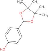 4-(4,4,5,5-Tetramethyl-1,3-dioxolan-2-yl)phenol