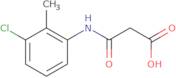 3-[(3-Chloro-2-methylphenyl)amino]-3-oxopropanoic acid