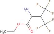 Ethyl 2-amino-4,4,4-trifluoro-3-(trifluoromethyl)butyrate