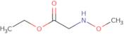 Ethyl 2-(methoxyamino)acetate