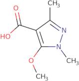 5-Methoxy-1,3-dimethyl-1H-pyrazole-4-carboxylic acid