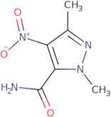 1,3-Dimethyl-4-nitro-1H-pyrazole-5-carboxamide