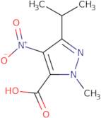 1-Methyl-4-nitro-3-(propan-2-yl)-1H-pyrazole-5-carboxylic acid