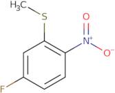 4-Fluoro-2-(methylsulfanyl)-1-nitrobenzene