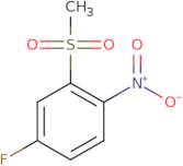 4-Fluoro-2-(methylsulfonyl)nitrobenzene
