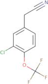 3-Chloro-4-(trifluoromethoxy)phenylacetonitrile