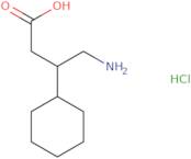 4-Amino-3-cyclohexylbutanoic acid hydrochloride