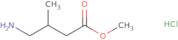 Methyl 4-amino-3-methylbutanoate hydrochloride