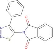 2-(4-Phenyl-1,2,3-thiadiazol-5-yl)isoindoline-1,3-dione