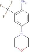 4-(Morpholin-4-yl)-2-(trifluoromethyl)aniline