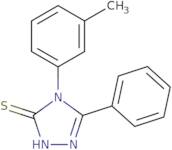 4-(3-Methylphenyl)-5-phenyl-4H-1,2,4-triazole-3-thiol
