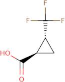 trans-2-(Trifluoromethyl)cyclopropane-1-carboxylic acid