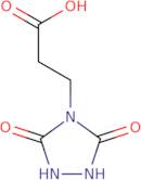 3-(3,5-Dioxo-1,2,4-triazolidin-4-yl)propanoic acid