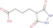 4-(3,5-Dioxo-1,2,4-triazolidin-4-yl)butanoic acid