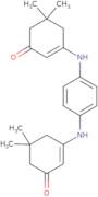 3-((4-((5,5-dimethyl-3-oxocyclohex-1-enyl)amino)phenyl)amino)-5,5-dimethylcyclohex-2-en-1-one