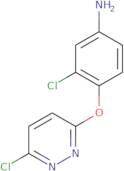 3-Chloro-4-[(6-chloropyridazin-3-yl)oxy]aniline