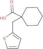 1-[(Thiophen-2-yl)methyl]cyclohexane-1-carboxylic acid