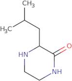 3-(2-Methylpropyl)piperazin-2-one
