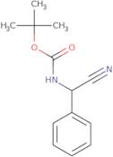 (Cyano-phenyl-methyl)-carbamic acid tert-butyl ester