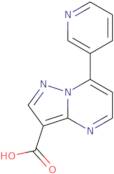 7-Pyridin-3-ylpyrazolo[1,5-a]pyrimidine-3-carboxylic acid